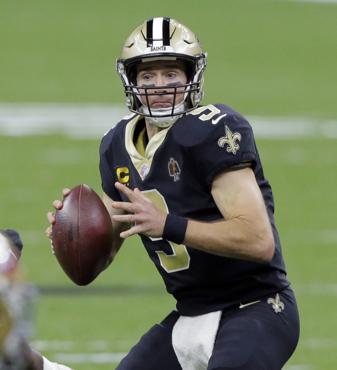 Drew Brees;  Credit: WVUE in New Orleans, LA